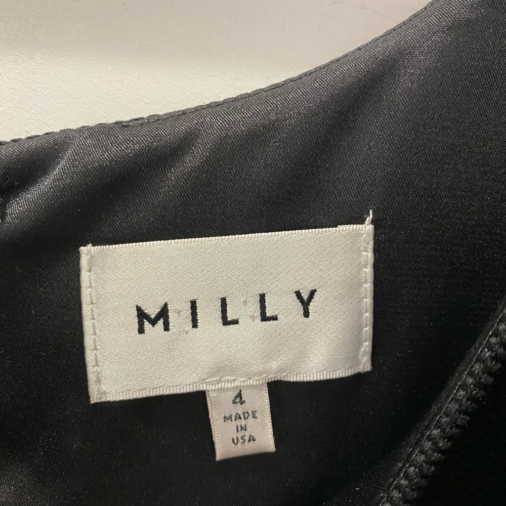 Black high-low dress